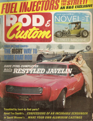 ROD & CUSTOM 1967 DEC - STREET FUEL INJECTION, ALUMINUM CASTING, OCELOT*